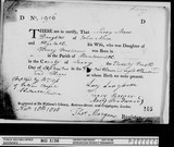 I18688 - Birth Lucy Maw 1803
