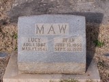 MMI - I11970 - I11971 - Eugene Dean Maw & Lucy Josephine Oliver
