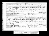 M2385 - West Yorkshire, England, Marriages and Banns, 1813-1922 Record for William Gervis Maw - Isabella Binns