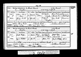 M3432 - West Yorkshire, England, Marriages and Banns, 1813-1922 Record for William Henry Maw - Gladys Firth