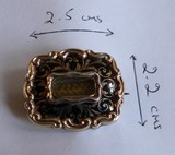 I17172 - Lydia Gill - Mourning Brooch - front