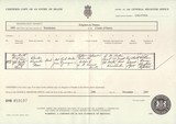 I15677 - Death Certificate Archer Augustus Maw 1878-1900