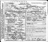 I17867 - Death Elsie Maria Maw nee Green 19111933