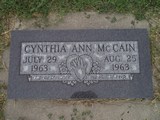 MMI - I18946 - Cynthia Ann McCain MMI - I18946 - Cynthia Ann McCain