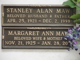 MMI - I19394 - I19395 - Stanley Alan Maw - Margaret Ann Gowdy MMI - I19394 - I19395 - Stanley Alan Maw - Margaret Ann Gowdy