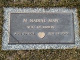 MMI - I22874 - M Nadine Maw nee Wilson MMI - I22874 - M Nadine Maw nee Wilson