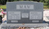 MMI - I30315 - I30316 - Alvin Franklin Maw & Bertha Fay Connelly