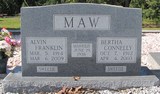 MMI - I30315 - I30316 - Alvin Franklin Maw & Bertha Fay Connelly MMI - I30315 - I30316 - Alvin Franklin Maw & Bertha Fay Connelly