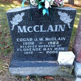 MMI - I42915 - I48680 - William James Edgar McClain & Florence May Maw