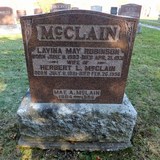 MMI - I59641 - I59642 - Herbert L McClain & Lavina May Robinson MMI - I59641 - I59642 - Herbert L McClain & Lavina May Robinson