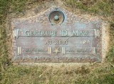 MMI - I61557 - Gertrude Maw nee Dutman MMI - I61557 - Gertrude Maw nee Dutman