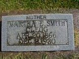 MMI - I62118 - Martha Ellen Clegg nee Smith MMI - I62118 - Martha Ellen Clegg nee Smith