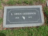 MMI - I62165 - Lois Gwenevere Geddings nee Callaway MMI - I62165 - Lois Gwenevere Geddings nee Callaway