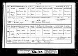 M1516 - West Yorkshire, England, Marriages and Banns, 1813-1922 Record for George Maw - Elizabeth Charlesworth