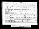 M2385 - West Yorkshire, England, Marriages and Banns, 1813-1922 Record for William Gervis Maw - Isabella Binns