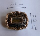 I17172 - Lydia Gill - Mourning Brooch - front I17172 - Lydia Gill - Mourning Brooch - front