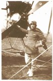I48514 - Seymour Caley Harker with his WW1 Royal Aircraft Factory FE 2d aeroplane in France